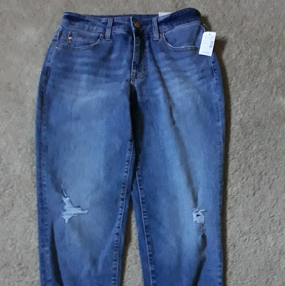 BOYFRIEND CROP JEANS/HOST PIC - Picture 4 of 6